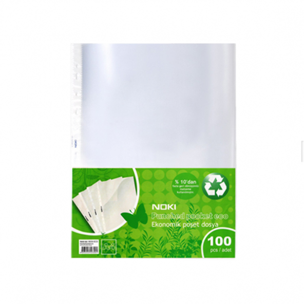 Noki Poşet Dosya Eco A4 100 lü Paket - 4
