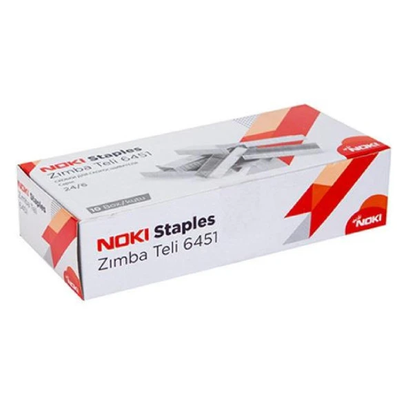 Noki 24/6 Zımba Teli 10lu Paket - Resim 5