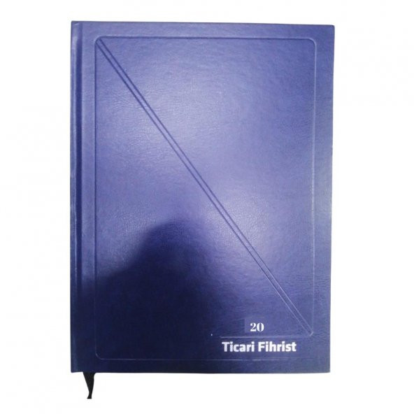 Fihrist Ticari 20li 20x28 Lacivert Cilt Bezli 1 Adet Artlantis Ticari Firhist Lacivert 20*28 - 2