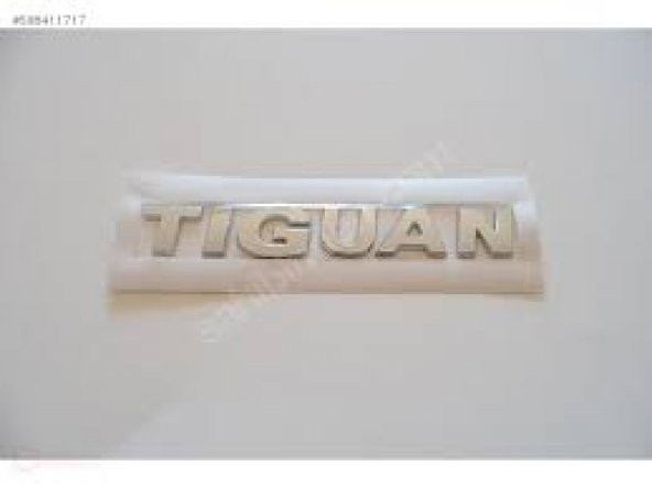 Volkswagen Tiguan Arka Bagaj Yazısı 2012-2015 5n0853687b739 Krom Kaplama - 1.Sınıf Kaliteli Ürün - 1
