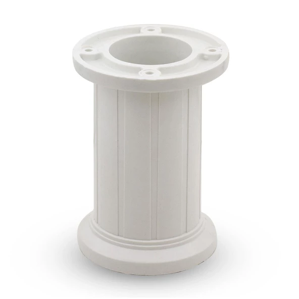 Letto Ayarlanabilir Dolap Mobilya Koltuk Kanepe Tezgah Baza Yükseltici Ayağı Beyaz Ayakları 10 Cm - Resim 5