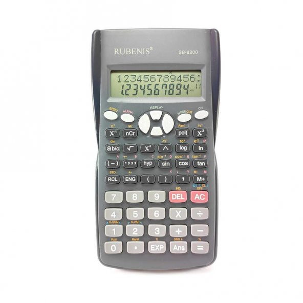 Rubenis Fonksiyonlu Hesap Makinası SB-8200 - 2