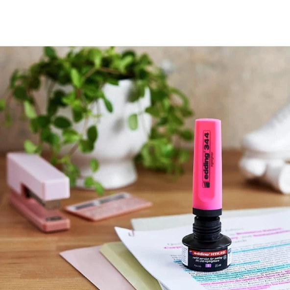 Edding 344 Highlighter Fosforlu İşaretleme Kalemi 5 RENK SET - Resim 4