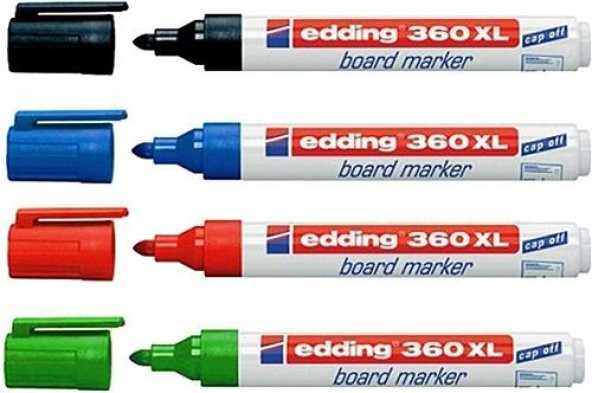 Edding Yazı Tahtası Kalemi 360 XL 4 Renk
