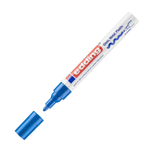 Edding 750 Yuvarlak Uç Dekor Boyama Boya Markörü 2-4 mm 1 Adet - 6