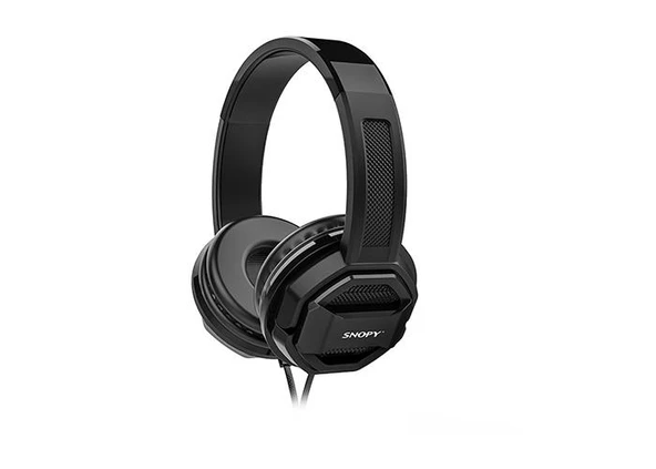 Snopy SN-101 BONNY Siyah PC&Telefon Mikrofonlu Kulaklık - 2
