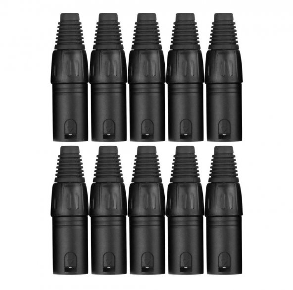 3 Pin XLR Kaliteli Erkek Jack - Resim 2