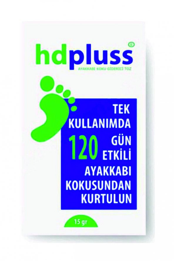 Hdpluss Ayak Kokusu Önleyici Toz 120 Gün Etkili 19 paket
