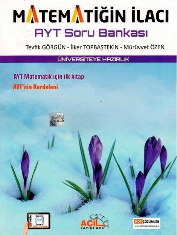 Ayt Matematiğin İlacı Soru Bankası Acil Yayınları
