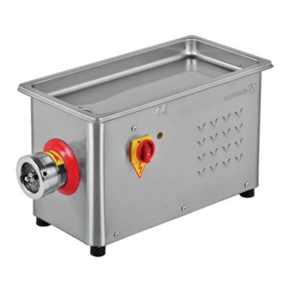 AlveoRed 12 No Et Kıyma Makinesi (Geri Çalışma Özellikli) 0,55 Kw 0,75 Hp( Beygir)