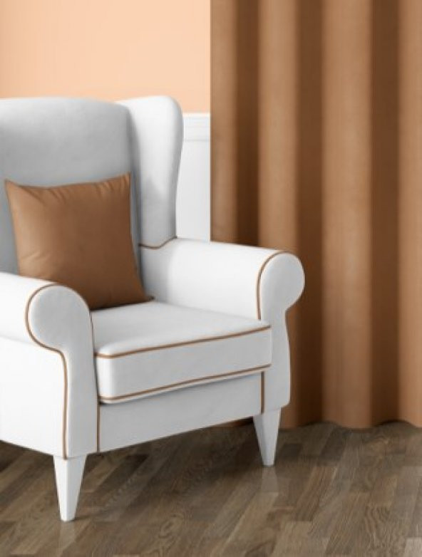Soft Series Kaju Rengi Kırlent, Yastık Kılıfı - 1