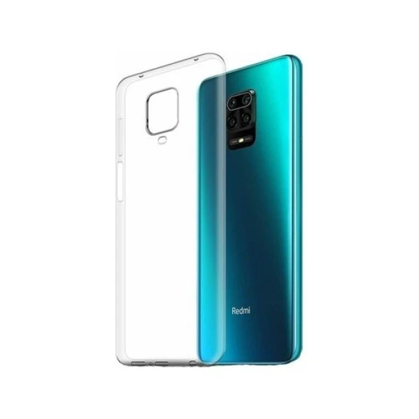 Logis Xiaomi Redmi Note 9s Şeffaf Silikon Kılıf