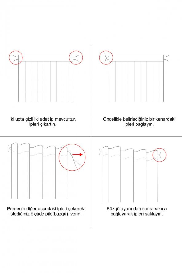 Demor Home Tatlı Mavi Karartma, Güneşlik, Blackout Fon Perde - 6