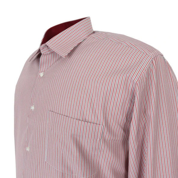 Büyük Beden BATTAL BOY Mevsimlik Klasik Gömlek Uzun Kol - 2