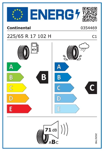 225/65R17 102T ContiCrossContact LX CONTİNENTAL 4 MEVSİM (2025) - 2
