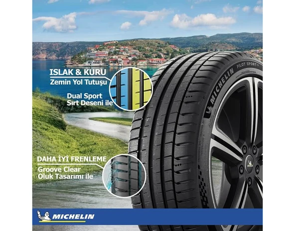 Michelin Pilot Sport 5 225/45 R17 94Y XL Yaz Lastiği - 2024 - 3