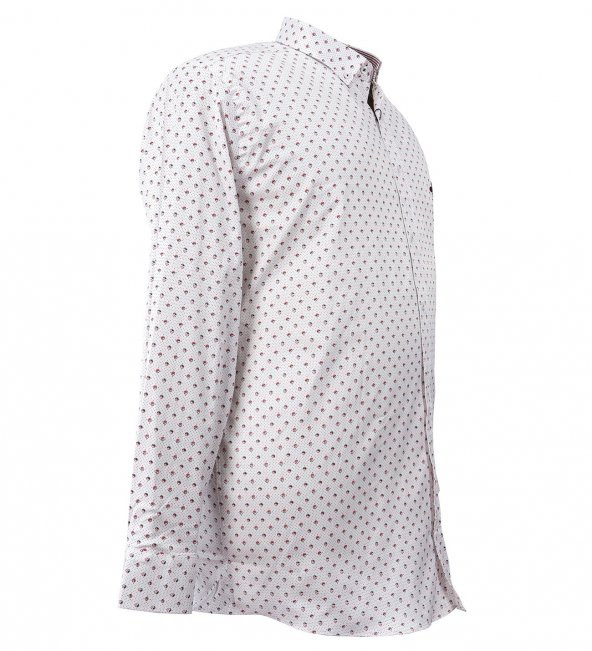 Büyük Beden BATTAL BOY Pamuklu Mevsimlik Gömlek Uzun Kol - 2