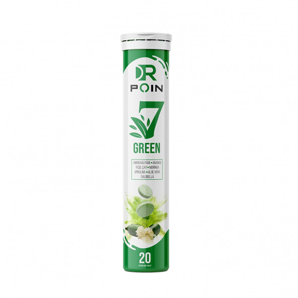 Dr Poin 7 Green Efervesan Tablet