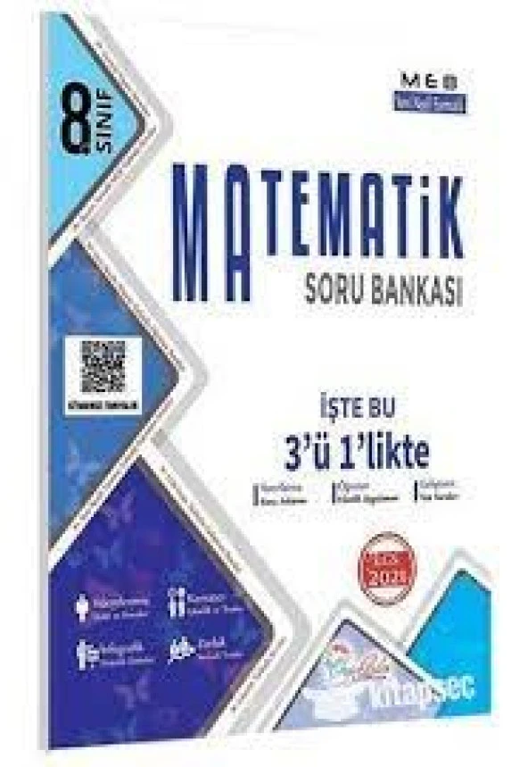 8.Sınıf LGS Matematik Soru Bankası Özgün Bilim Yayınları