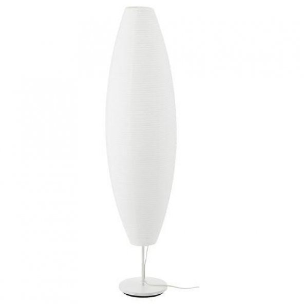 Yer Lambası, Natürel Beyaz 128 cm MeridyenDukkan 40 W,Genişlik 33Cm Lambader