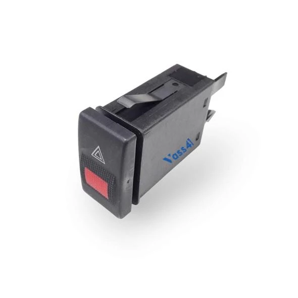 Audi A4 1995-1999 Kırmızı Üçgen Dörtlü Flaşör Düğmesi 8D0941509D - 4