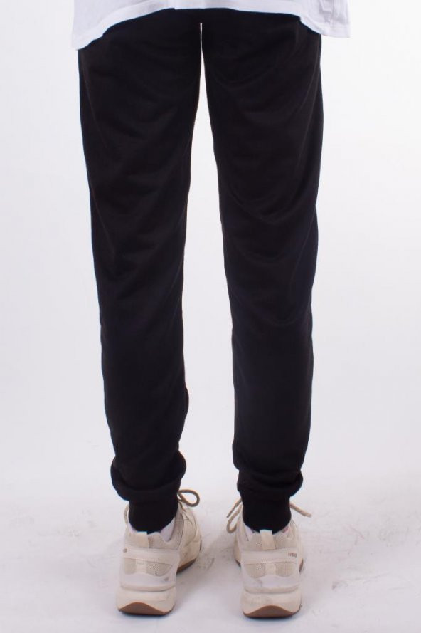 Kinetix SN86 Basıc jogger Siyah Günlük Pamuklu Kadın Alt Eşofman - 4