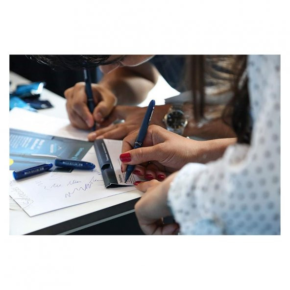 Mavi One Business İmza Kalemi 0.6mm 1 Adet Schneider One Business 0,6mm Mavi Pilot Kalem - 3