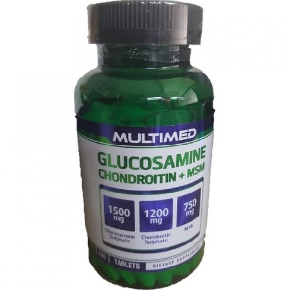 Multimed Glukozamin & Kondroitin & Msm Kapsül 180 Tablet