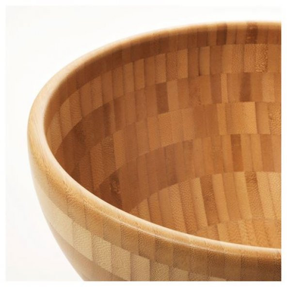 Bambu Servis Kasesi Ölçü 28 Cm IKEA Bambu Kase-Adet - 2