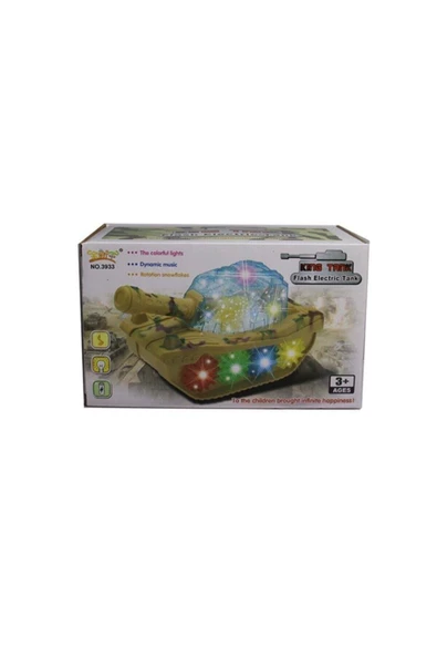 Can Kutulu Pilli Işıklı Tank - 1