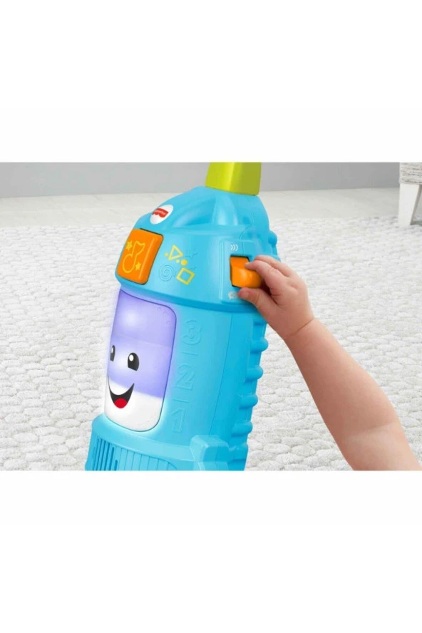 Fisher-Price Eğlen ve Öğren serisinden Türkçe Konuşan Neşeli Süpürge - 6