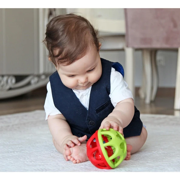 Let's Be Child Neşeli Top (Karışık Renk 1 Adet) - 4