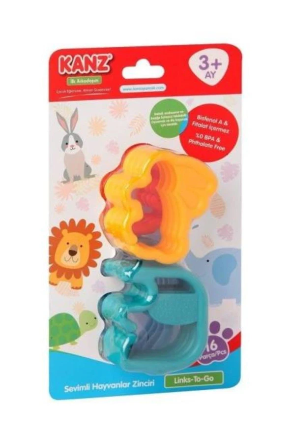 Let's Be Child Sevimli Hayvanlar Zinciri - Resim 2