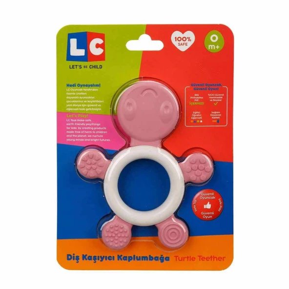 Let's Be Child Babyzz Diş Kaşıyıcı Kaplumbağa (Karışık Renk 1 Adet) - 6