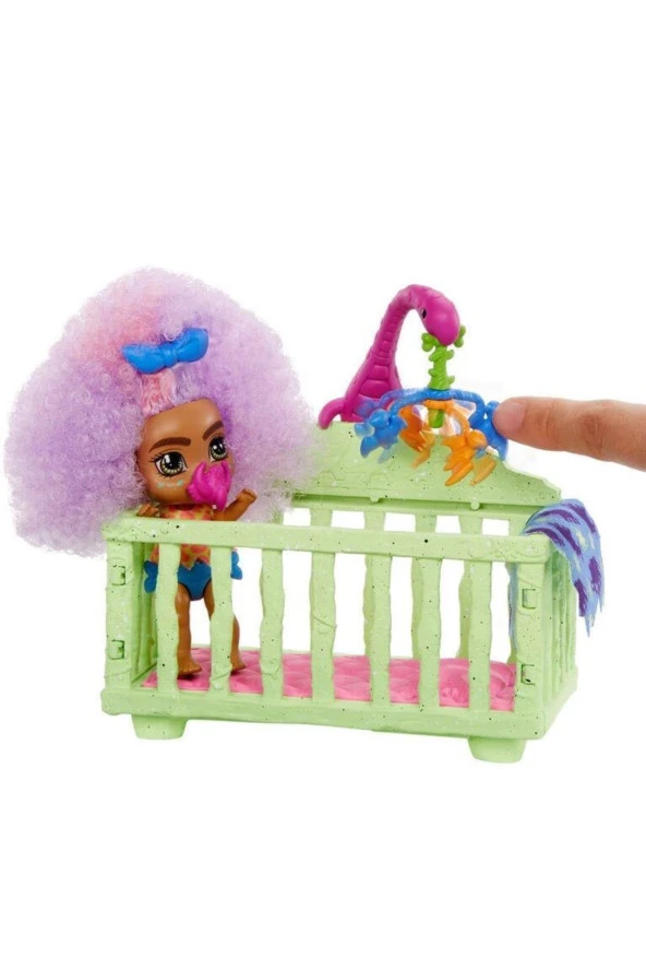 Cave Club Bebek Bakımı Eğlencesi Oyun Seti - Resim 4