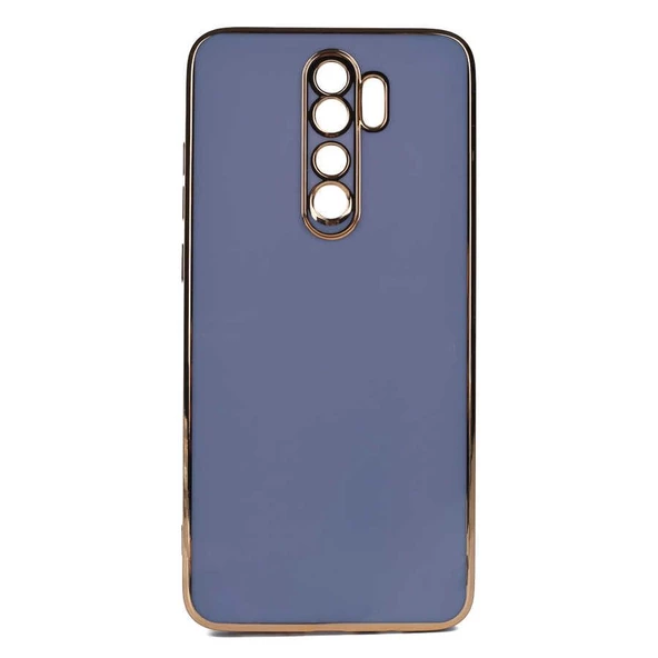 Gpack Xiaomi Redmi Note 8 Pro Kılıf Bark Parlak Silikon Renkli Kenarları Rose - 3