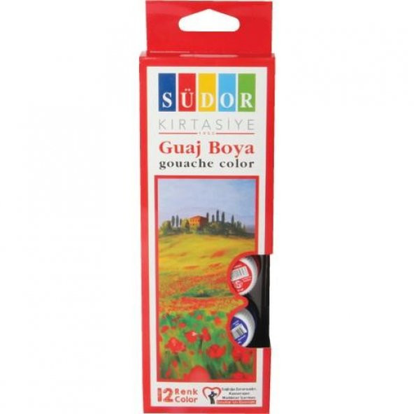 Südor Guaj Boya Set 12x15 Ml (SD525)