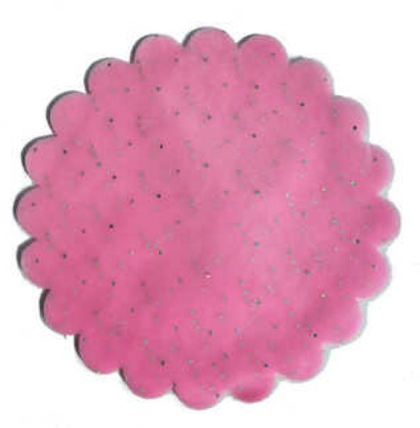 ORGANZE TÜL TAŞLI PEMBE 26 CM 100 ADET ürün görseli