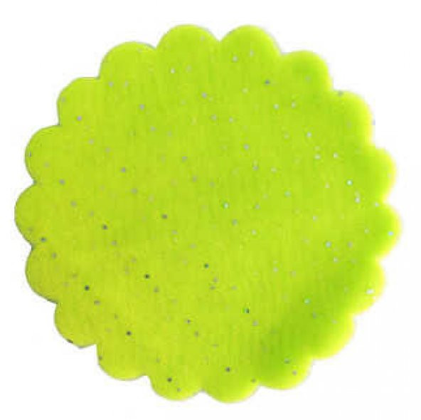 ORGANZE TAŞLI TÜL SU YEŞİLİ 22 CM 100 ADET ürün görseli