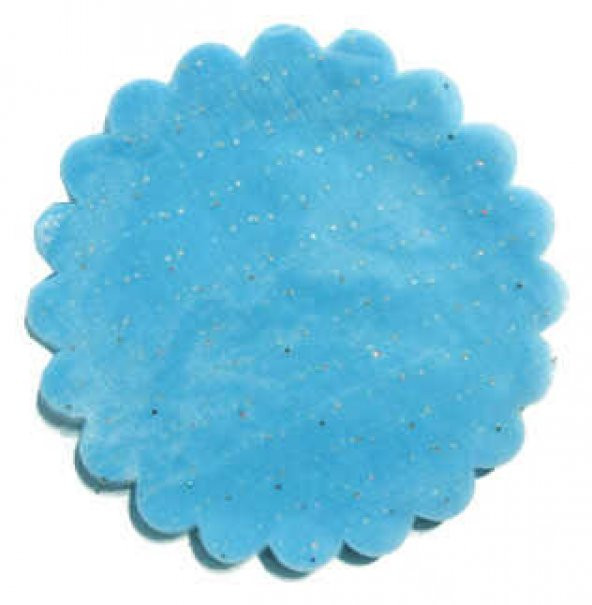 ORGANZE TÜL TAŞLI MAVİ 26 CM 100 ADET ürün görseli