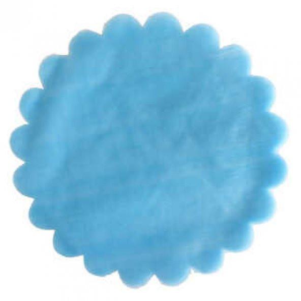 ORGANZE TAŞSIZ TÜL MAVİ 24 cm 100 ADET ürün görseli