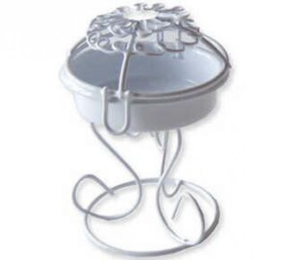 MUMLUK KAPAKLI İNCİLİ BEYAZ 1 ADET ürün görseli 1