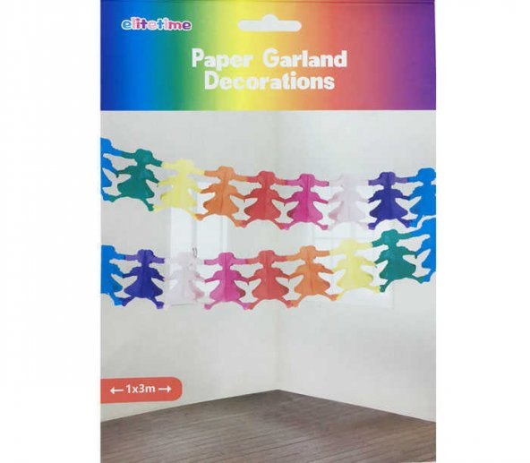 SÜS OKUL ÇOCUKLARI RENGARENK 3 MT 1 ADET