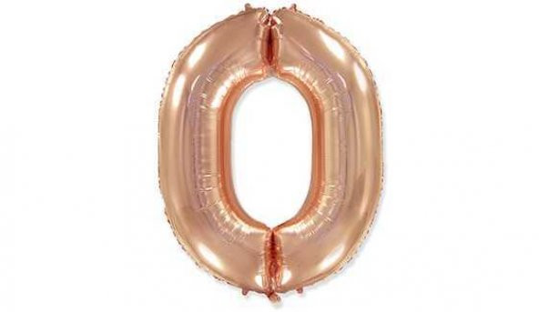 FOLYO BALON İSPANYA MALI  0 ROSE GOLD 32 İNC 1 ADET
