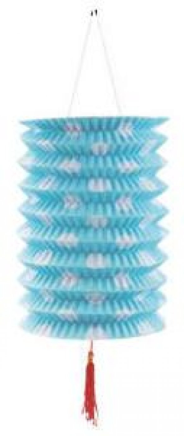 FENER AKORDİYON PÜSKÜLLÜ MAVİ 1 ADET - Resim 2