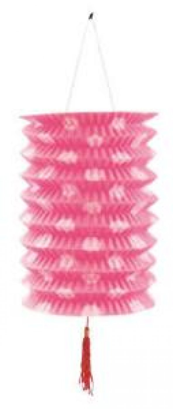 FENER AKORDİYON PÜSKÜLLÜ PEMBE 1 ADET - Resim 2