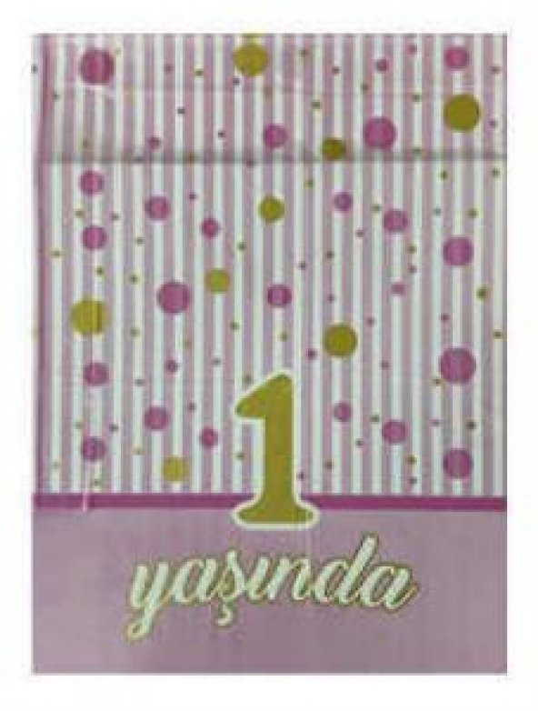 MASA ÖRTÜSÜ 1 YAŞINDA PEMBE 120X180 CM 1 ADET ürün görseli