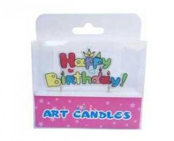 MUM HAPPY BİRTHDAY RENGARENK 1 PAKET - 1