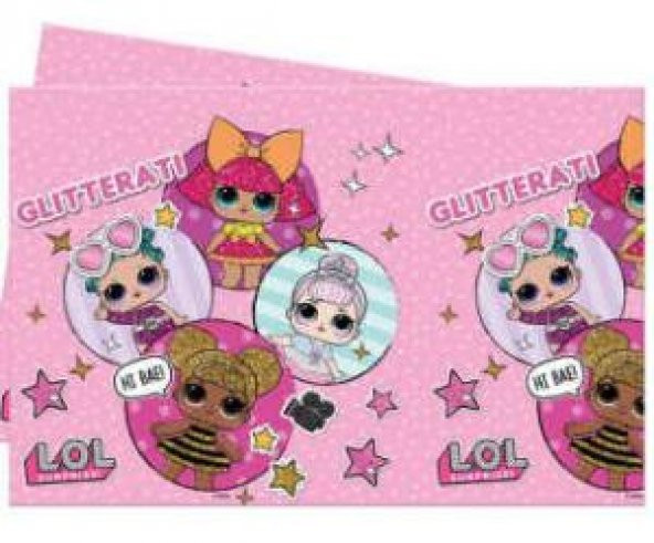 LOL SURPRISE MASA ÖRTÜSÜ 120X180CM 1 ADET ürün görseli