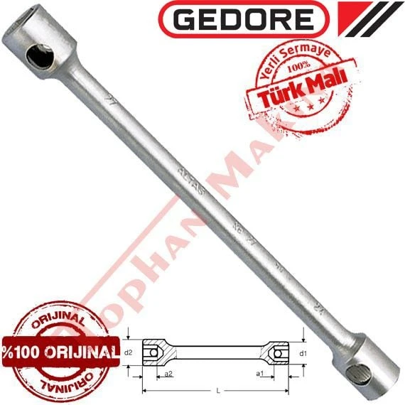 Gedore 27 Bijon Anahtarı 30x33